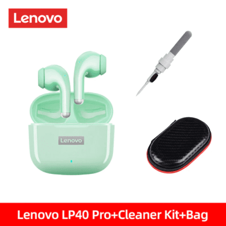 Original Lenovo LP40 Pro TWS Earphones Wireless Bluetooth 5.1 Sport Noise Reduction Headphones Touch Control 250Mah 2022 New