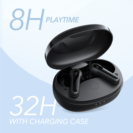 Soundcore Anker Life P2 Mini True Wireless Bluetooth 5.2 Earbuds Headphones,