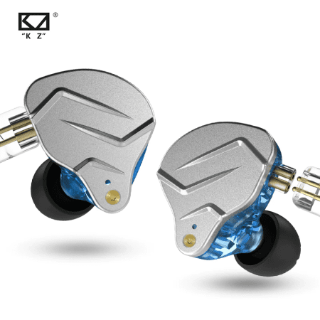 KZ ZSN Pro Metal Earphones 1BA+1DD Hybrid Technology HIFI Bass Earbuds in Ear Monitor Headphones Sport Noise Cancelling Headset