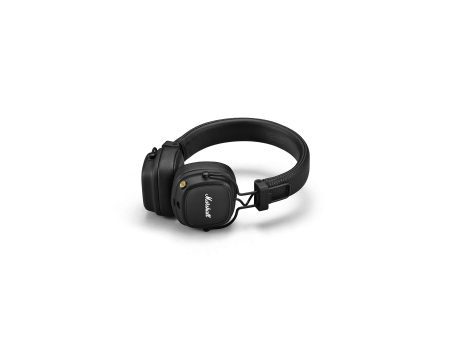 Certified Refurbished - Marshall - Major IV Bluetooth Headphone with Wireless Charging - Black