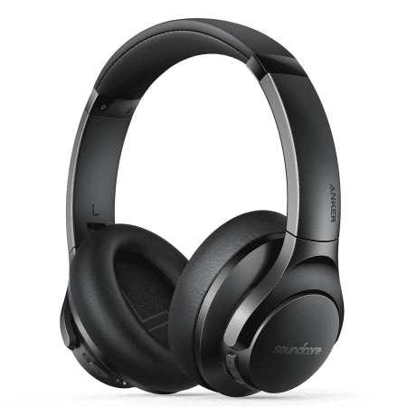 Life Q20+ SE Noise-Canceling Bluetooth Over-Ear Headphone, Black