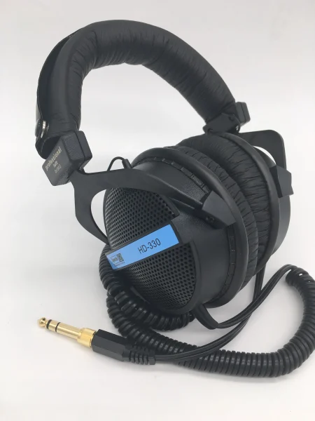 Superlux HD-330 HD330 Audiophile Hifi Stereo Headphone Semi-Open Dynamic Clear Sound Soft Earmuff Single-Sided Gaming Headset