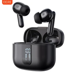 E50 Wireless Headphones, TWS Bluetooth 5.3,HD Microphone,Hifi Earphones,13Mm Driver,60Ms Low Latency,4 Mics, ENC Call, New