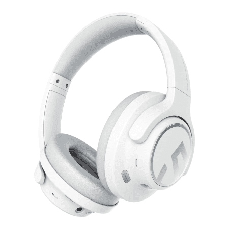 Space Headphones Bluetooth 5.3 Hybrid Active Noise Cancelling Wireless Headphone,123H Play,Mic,Multipoint Connection