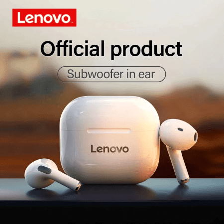 Original Lenovo LP40 Wireless Headphones TWS Bluetooth Earphones Touch Control Sport Headset Stereo Earbuds for Phone Android