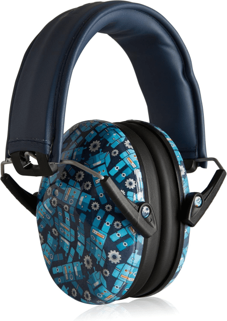 Kids Noise Cancelling Ear Muffs - Toddler Sensory and Autism Hearing Protection Noise Cancelling Headphones