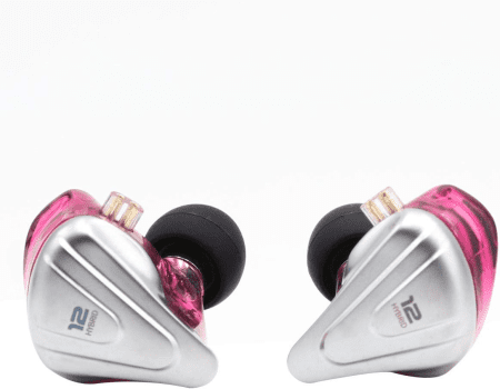 KZ ZSX 5BA+1DD 6 Driver Hybrid In-Ear Hifi Earphones with Zinc Alloy Faceplate, 0.75Mm 2 Pin Detachable Cable for Audiophile Musician (Without Mic, Purple)