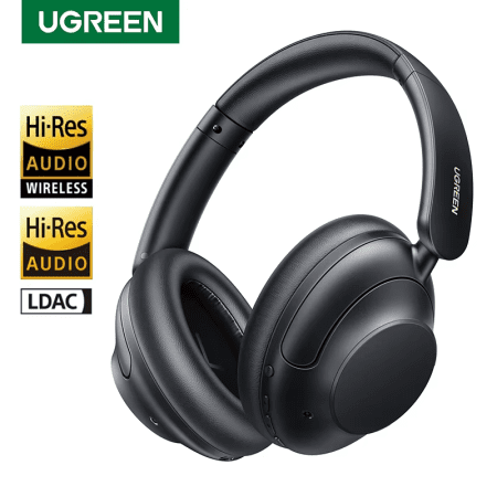 Hitune Max5 Hybrid Active Noise Cancelling Headphones APP Hi-Res LDAC Sound Bluetooth Headphones Multipoint Connection