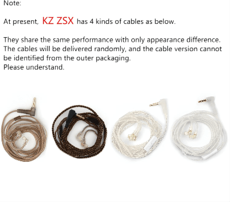 KZ ZSX 5BA+1DD 6 Driver Hybrid In-Ear Hifi Earphones with Zinc Alloy Faceplate, 0.75Mm 2 Pin Detachable Cable for Audiophile Musician (Without Mic, Purple)