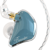 Bmaster Triple Drivers in Ear Monitor Headphone with Two Detachable Cables Fit in Ear Suitable for Audio Engineer, Musician (Blue)