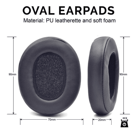 Replacement Ear Pads Cushions Covers for Skullcandy Crusher 3.0 Wireless Hesh 3